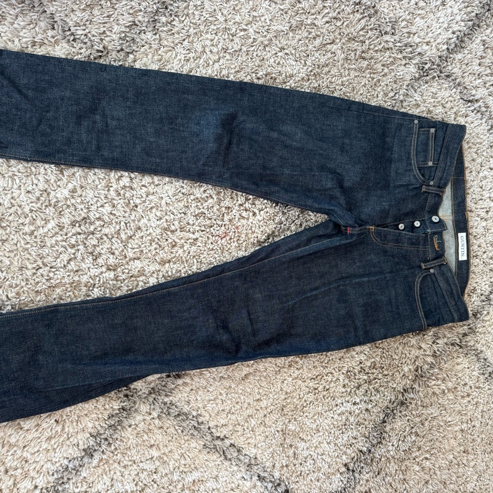Gustin Blue Slim Jeans Classic Denim